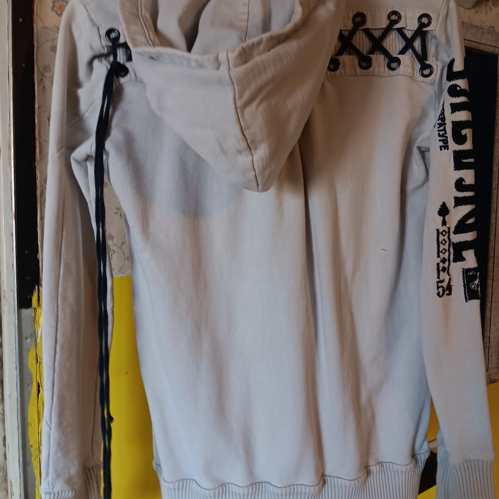 SALVAGE VINTAGE SEEK & DESTROY HOODIE EUC. M - Picture 6 of 9